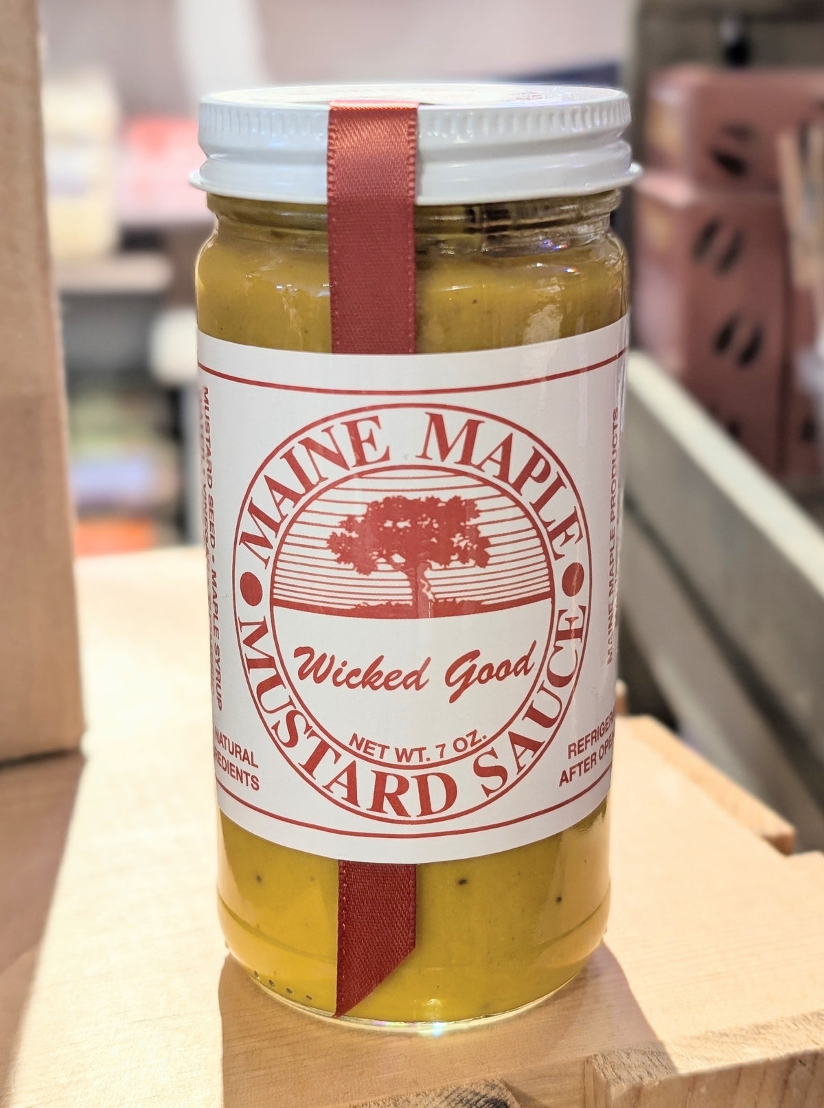 Maine Maple Products | Maine Maple Mustard Sauce