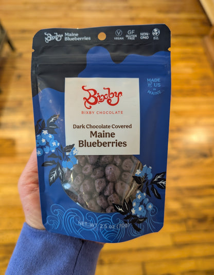 Bixby Chocolate | Dark Chocolate Covered Maine Blueberries