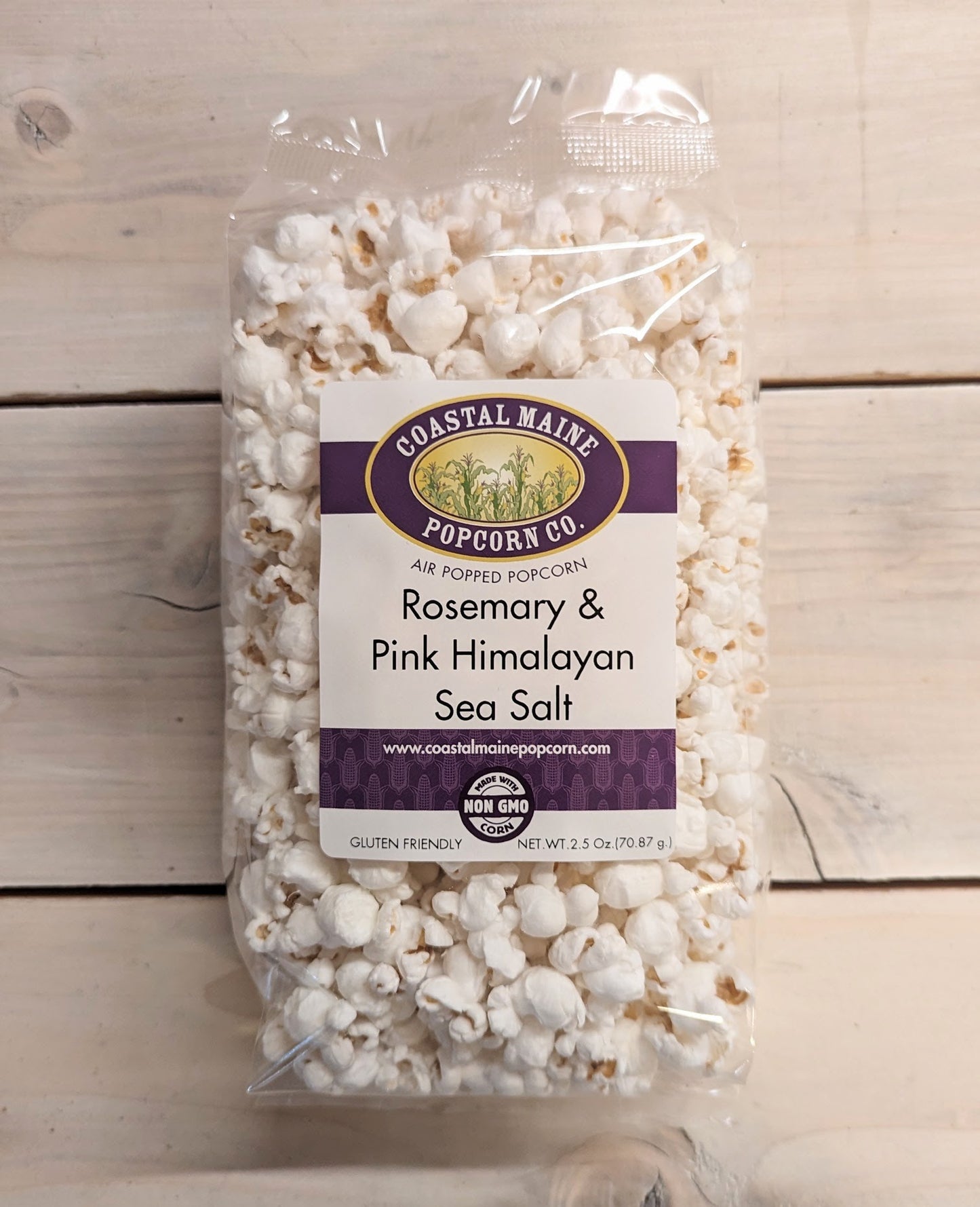 Rosemary & Pink Himalayan Sea Salt Popcorn