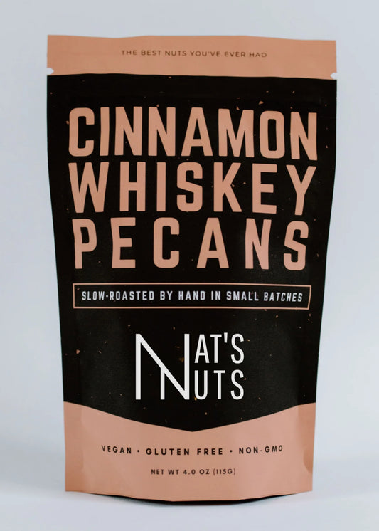 Nat's Nuts- Cinnamon Whiskey Pecans