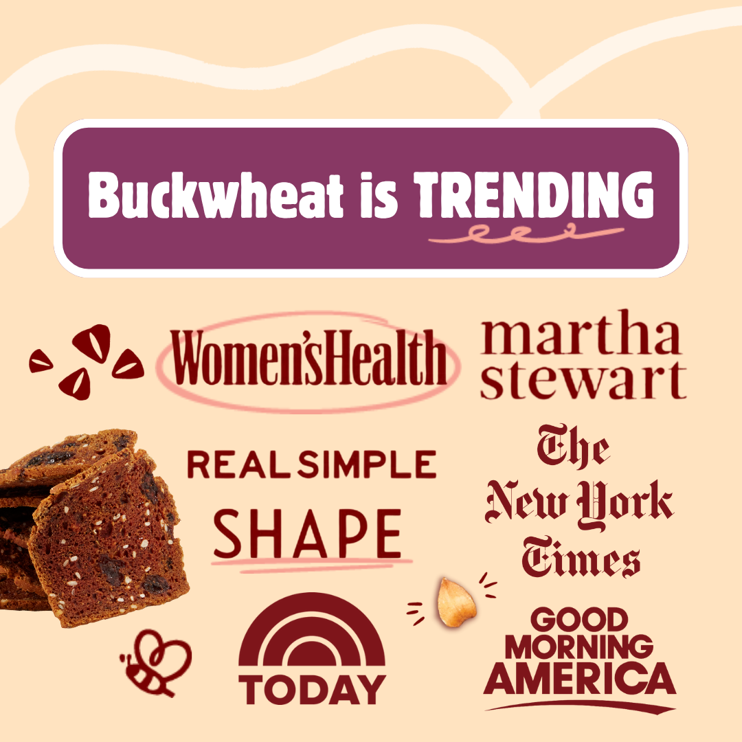Better with Buckwheat - Maple Cinnamon Currant Crisps