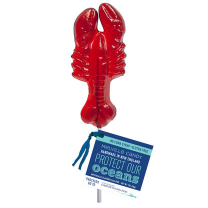 Melville Candy Company | "Gulf of Maine Lobster Foundation" | Lobster Lollipops