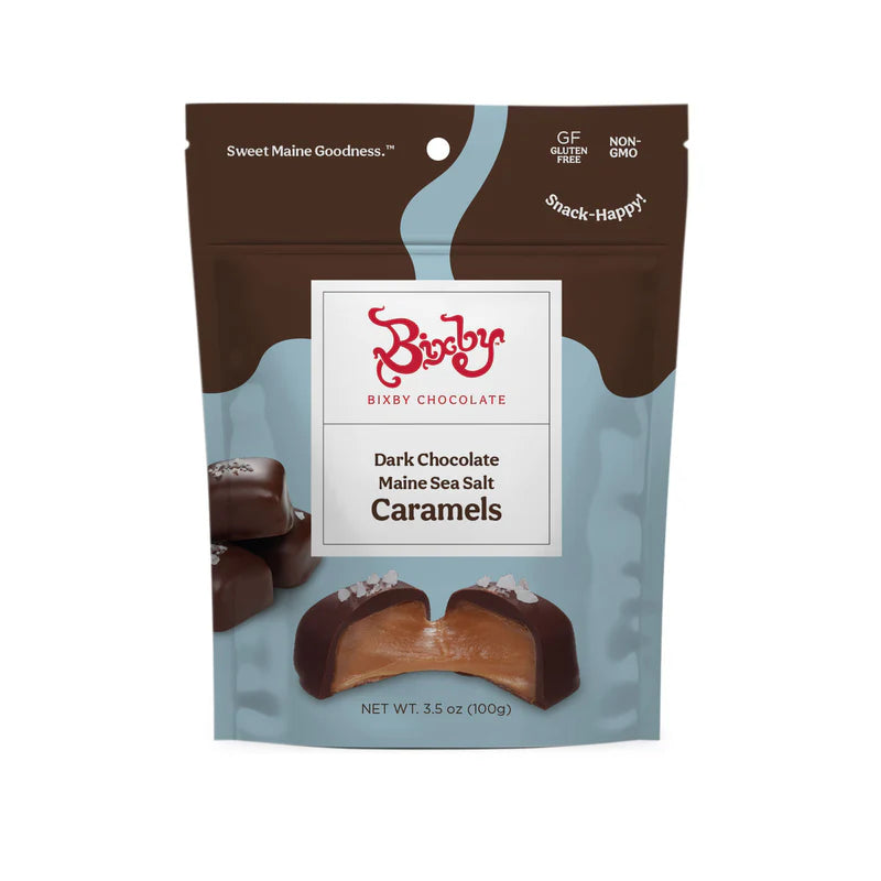 Bixby - Dark Chocolate Sea Salt Caramels