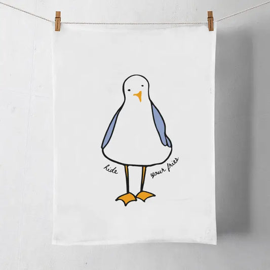 Salt + Fare Tea Towel - Hide Your Fries