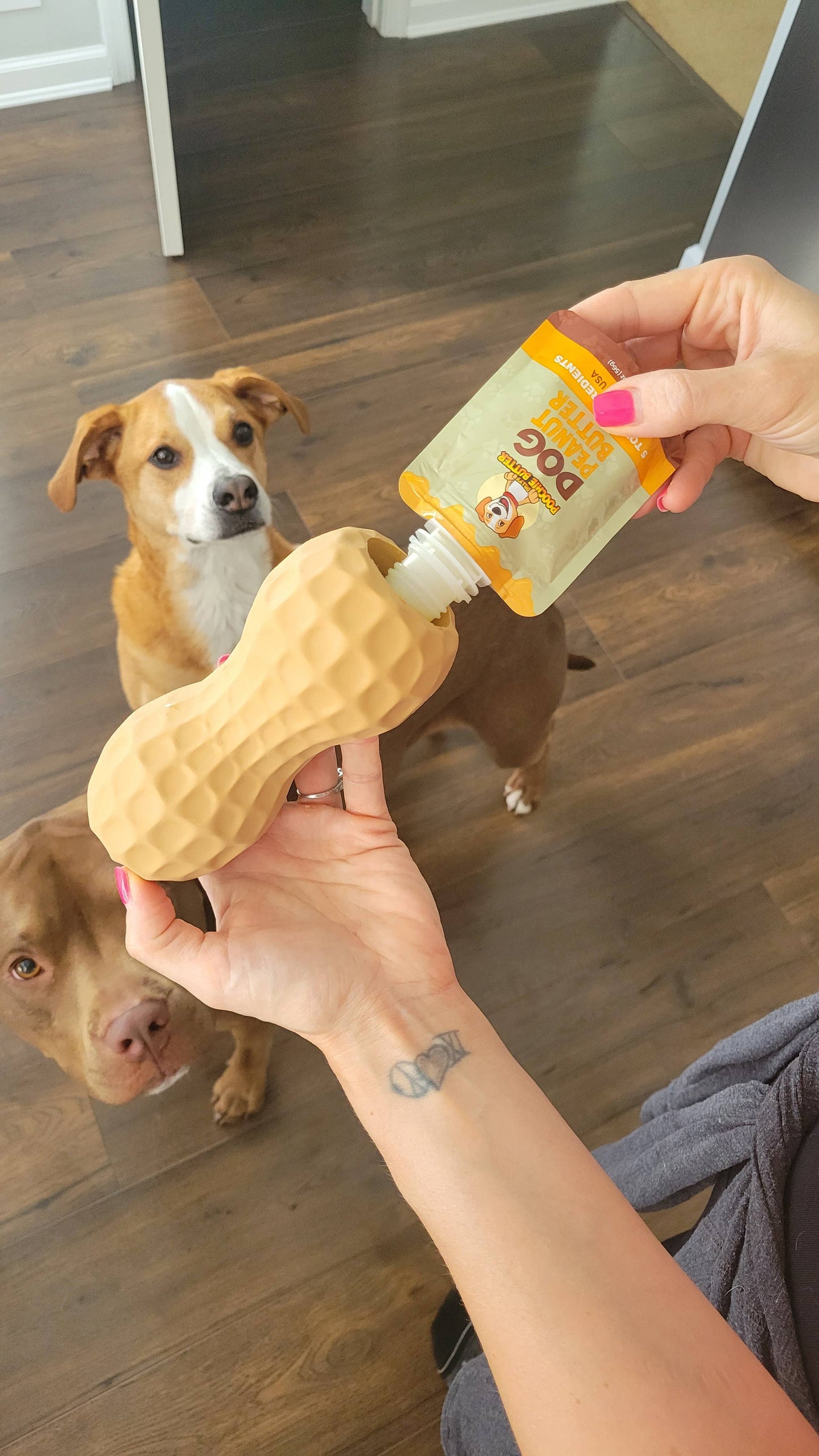 Poochie Butter - Pumpkin Peanut Butter Squeeze Pack 2oz