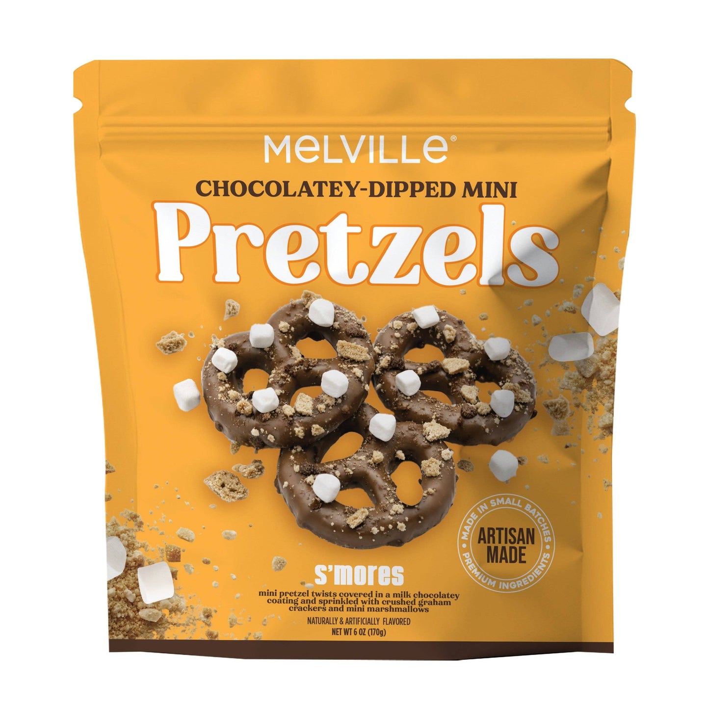 S'mores Mini Pretzels