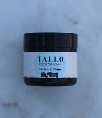 Tallo Organic 100% Grass-Fed Whipped Tallow Balm - Revive & Shine
