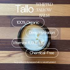 Tallo Organic 100% Grass-Fed Whipped Tallow Balm - Citrus Glow