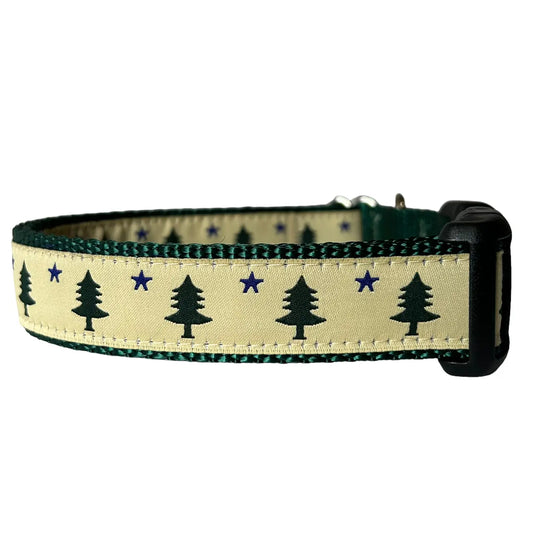 Old Maine Flag Dog Collar