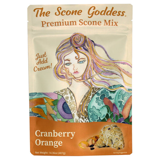 The Scone Goddess | Cranberry Orange Premium Scone Mix