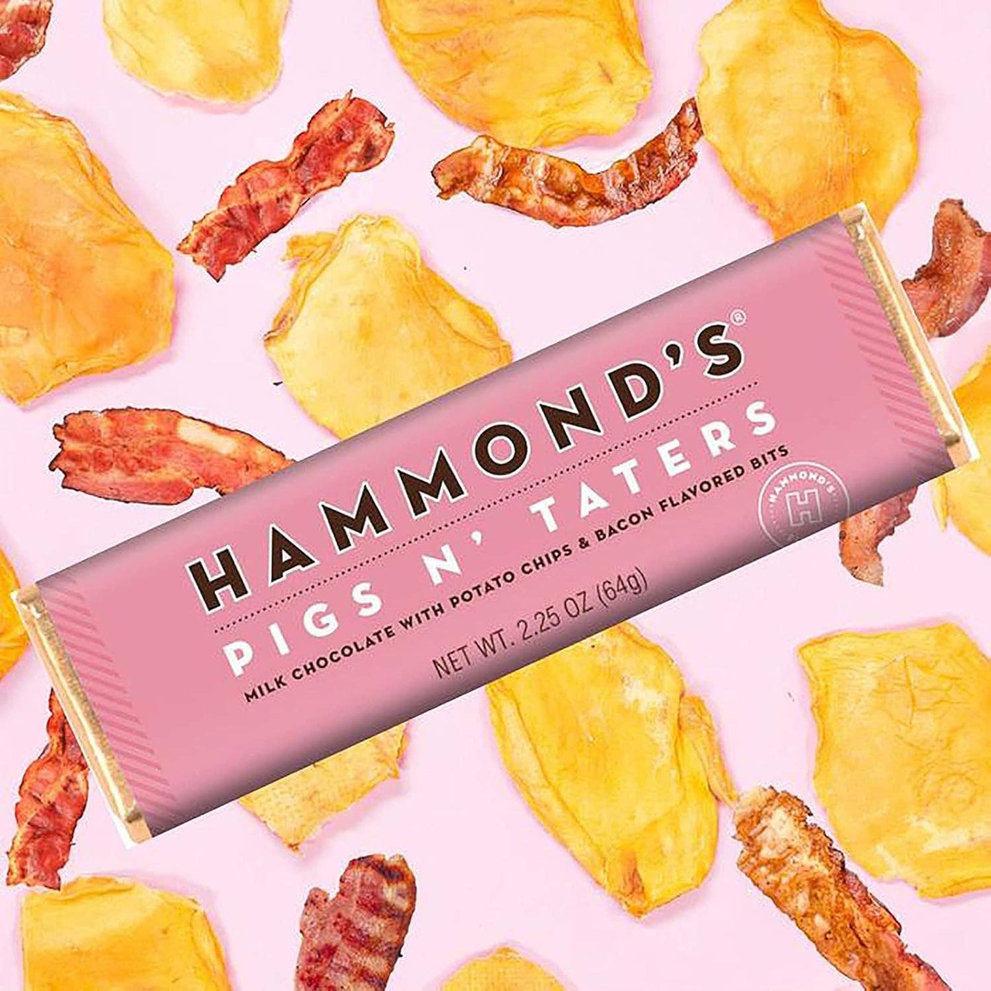 Hammond's Candy - Milk Chocolate - Pigs N' Taters - 2.25 oz