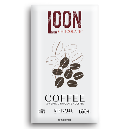 Loon Chocolate | Chocolate Bar | Coffee Dark Chocolate