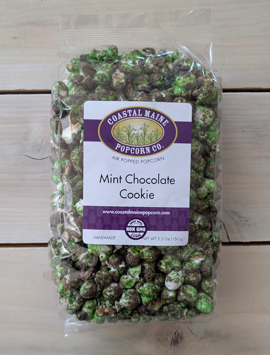 Mint Chocolate Cookie Popcorn